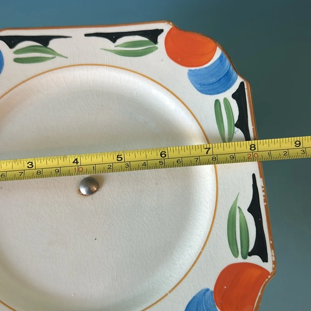 Antique Art Deco Ivory Ware Cake Stand from Uk